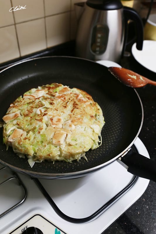 【毛小孩鮮食】大受好評的雞肉大阪燒(熱量約為450/一份) - 第6張圖 IMG_1296拷貝
