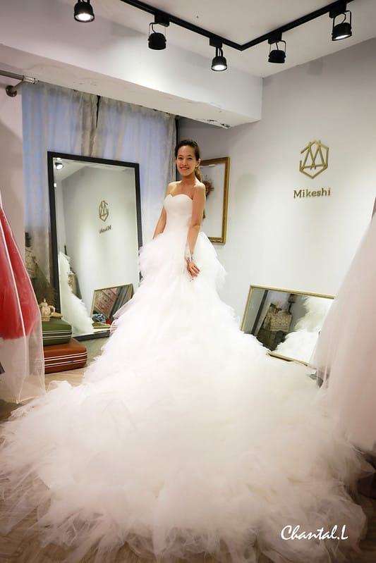 【婚紗】小而精緻的手工婚紗工作室-Mikeshi wedding 米娔詩手工訂製婚紗 - 第36張圖 MIKESHI