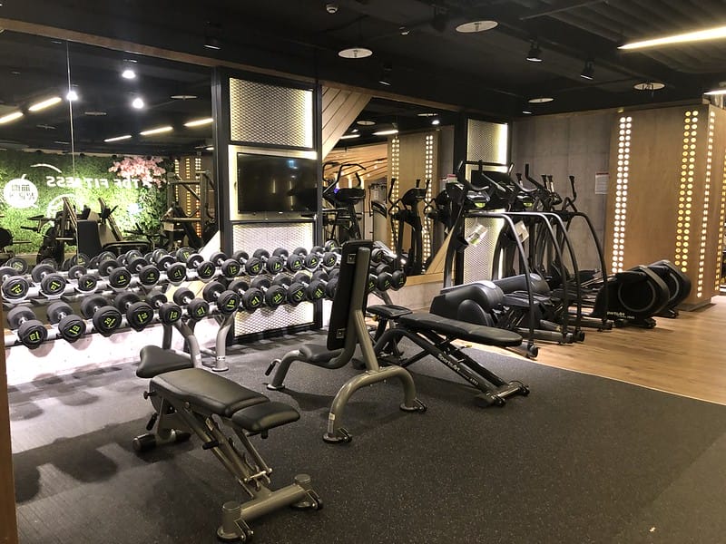 【台北】台北免年費,免綁約健身房分享之半夜也可以去運動的『TDF Fitness給力健身房』
