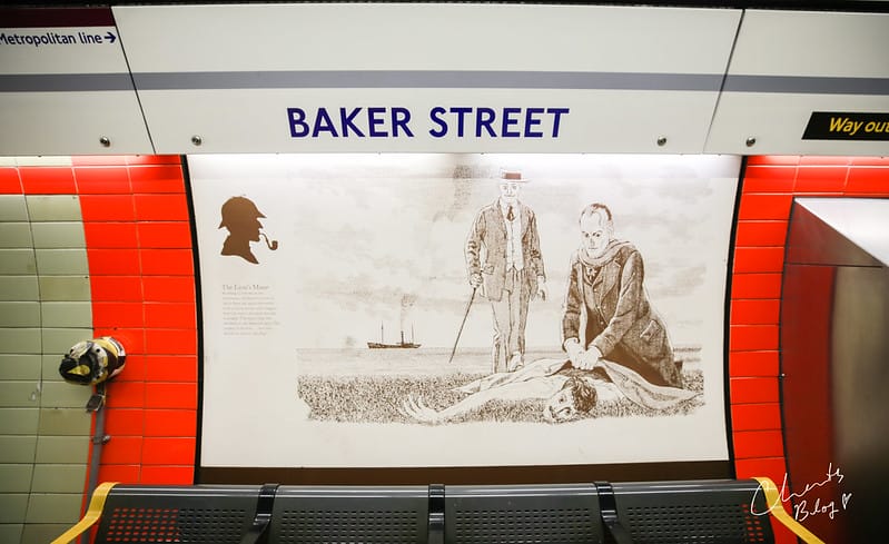 【LONDON。倫敦】SHERLOCK HOLMES夏洛克福爾摩斯迷絕對不能錯過的貝克街公寓『221B Baker Street』(圖多) - 第3張圖 貝克街