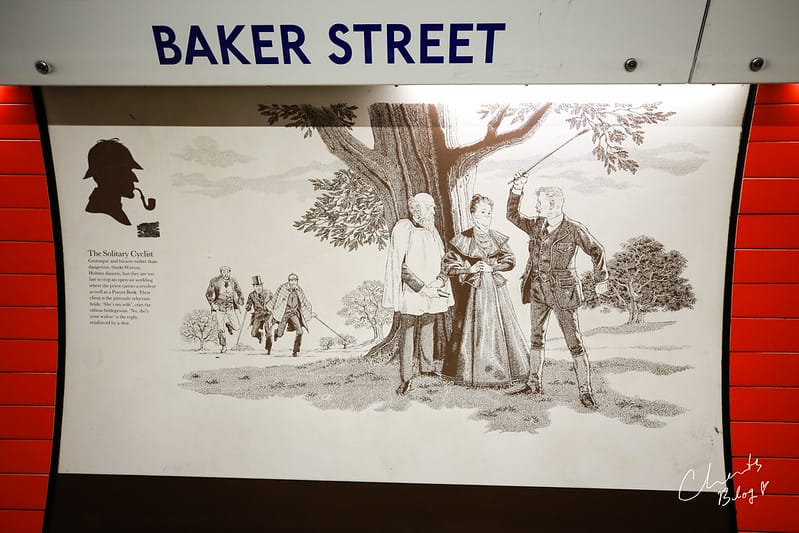 【LONDON。倫敦】SHERLOCK HOLMES夏洛克福爾摩斯迷絕對不能錯過的貝克街公寓『221B Baker Street』(圖多) - 第4張圖 貝克街
