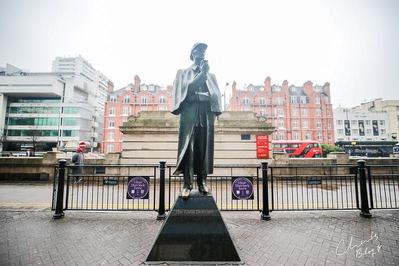 【LONDON。倫敦】SHERLOCK HOLMES夏洛克福爾摩斯迷絕對不能錯過的貝克街公寓『221B Baker Street』(圖多) - 第6張圖 貝克街