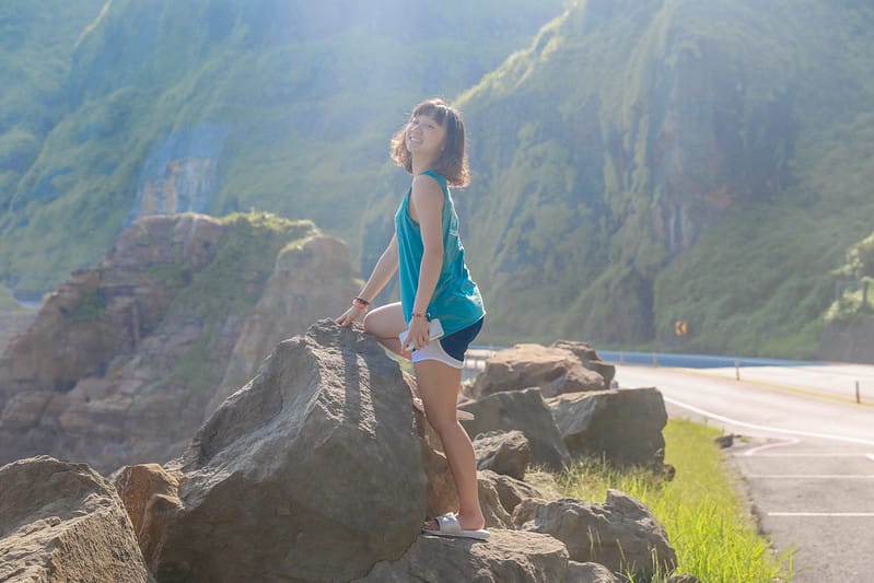 【東北角/景點】夏天尾巴,超熱血龍洞灣SUP追尋日出 - 第42張圖 SUP