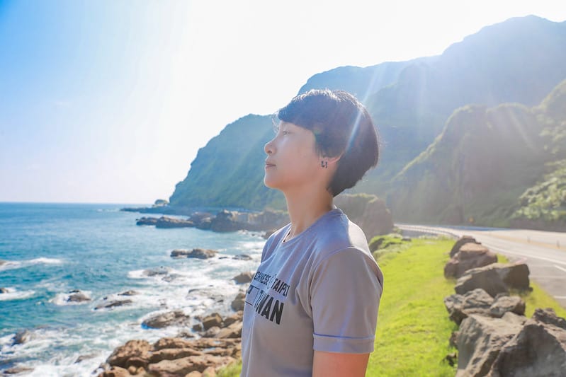 【東北角/景點】夏天尾巴,超熱血龍洞灣SUP追尋日出 - 第39張圖 SUP
