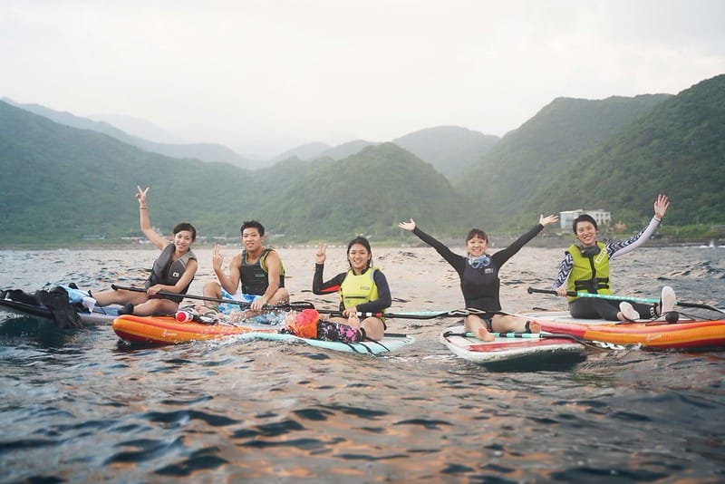 【東北角/景點】夏天尾巴,超熱血龍洞灣SUP追尋日出 - 第12張圖 【東北角/景點】夏天尾巴,超熱血龍洞灣SUP追尋日出