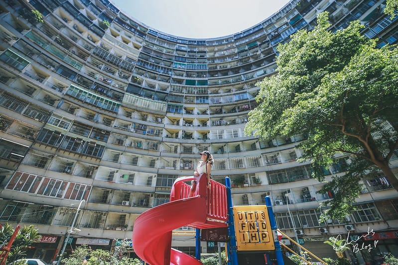 【左營區。景點】充滿香港密集住宅風味的IG熱門景點-高雄果貿社區 (文章最後有攝影TIP喔!) - 第28張圖 果貿
