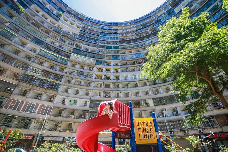 【左營區。景點】充滿香港密集住宅風味的IG熱門景點-高雄果貿社區 (文章最後有攝影TIP喔!) - 第27張圖 果貿