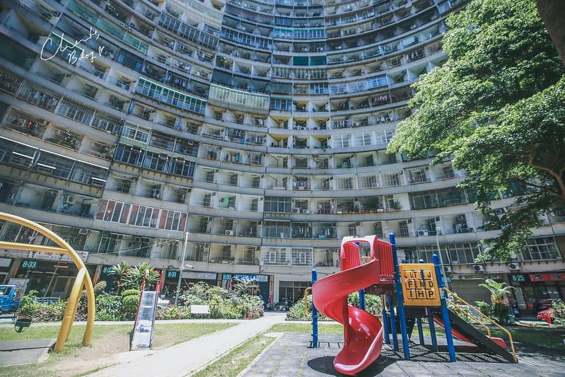 【左營區。景點】充滿香港密集住宅風味的IG熱門景點-高雄果貿社區 (文章最後有攝影TIP喔!) - 第14張圖 果貿