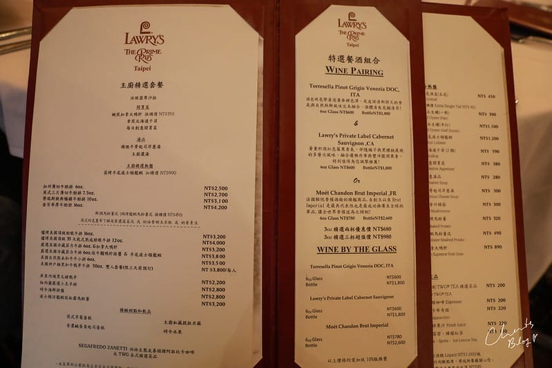 【信義區/松仁路】不管來訪幾次都會被他的高級所驚豔的Lawry’s勞瑞斯牛肋排餐廳 - 第17張圖 LAWRY's