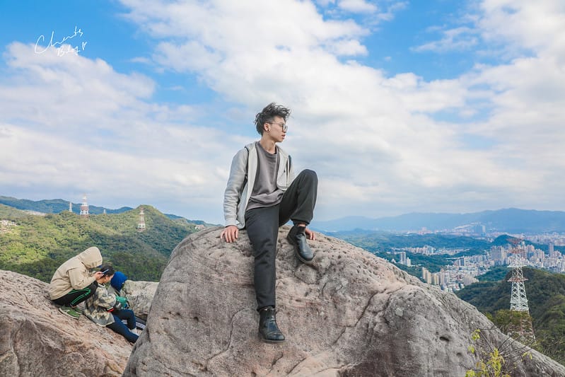 【內湖區/金面山】防疫期間與其去健身房不如去爬爬山,健康又安全 網路上紅到炸掉的金面山剪刀石 - 第26張圖 金面山