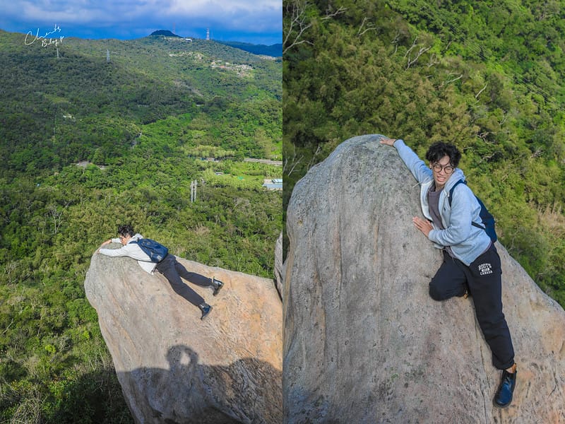【內湖區/金面山】防疫期間與其去健身房不如去爬爬山,健康又安全 網路上紅到炸掉的金面山剪刀石 - 第32張圖 金面山