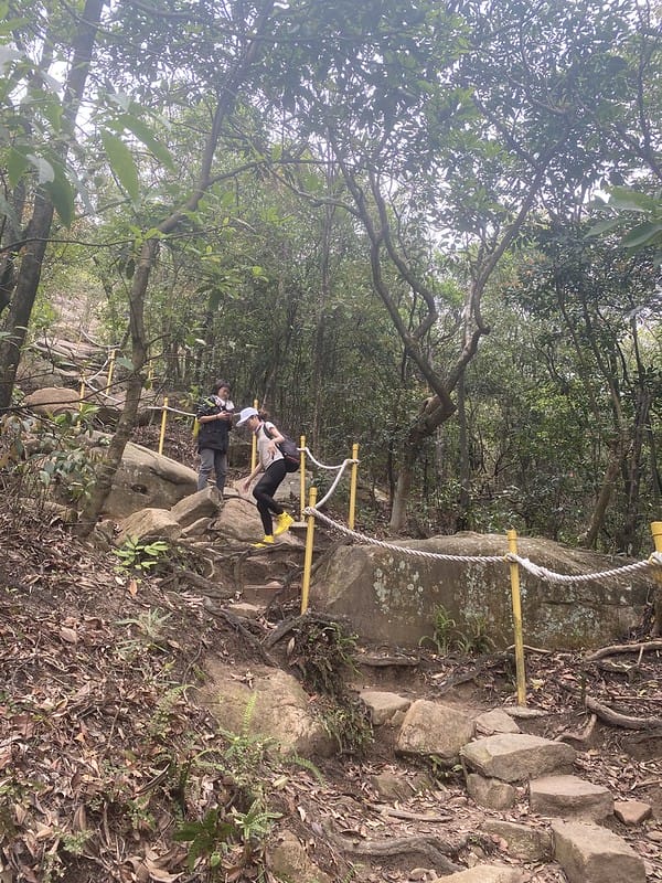 【內湖區/金面山】防疫期間與其去健身房不如去爬爬山,健康又安全 網路上紅到炸掉的金面山剪刀石 - 第14張圖 金門山