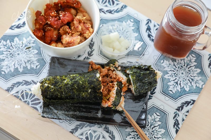【松山區/中崙高中周邊】平價好吃的 飯卷著吃 THE RICE ROLL 海苔飯捲、韓式炸雞 - 第6張圖 韓式飯捲