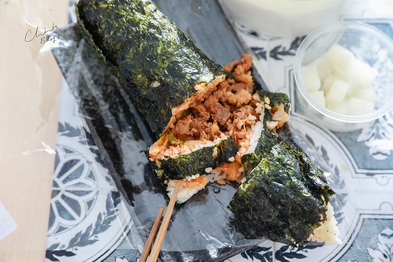 【松山區/中崙高中周邊】平價好吃的 飯卷著吃 THE RICE ROLL 海苔飯捲、韓式炸雞 - 第7張圖 韓式飯捲