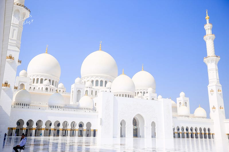ABU DHABI。阿布達比超奢華絕美的全白清真寺جامع الشيخ زايد الكبيرSheikh Zayed Grand Mosque 謝赫扎耶德大清真寺 (文長、照片超多) - 第53張圖 大清真寺