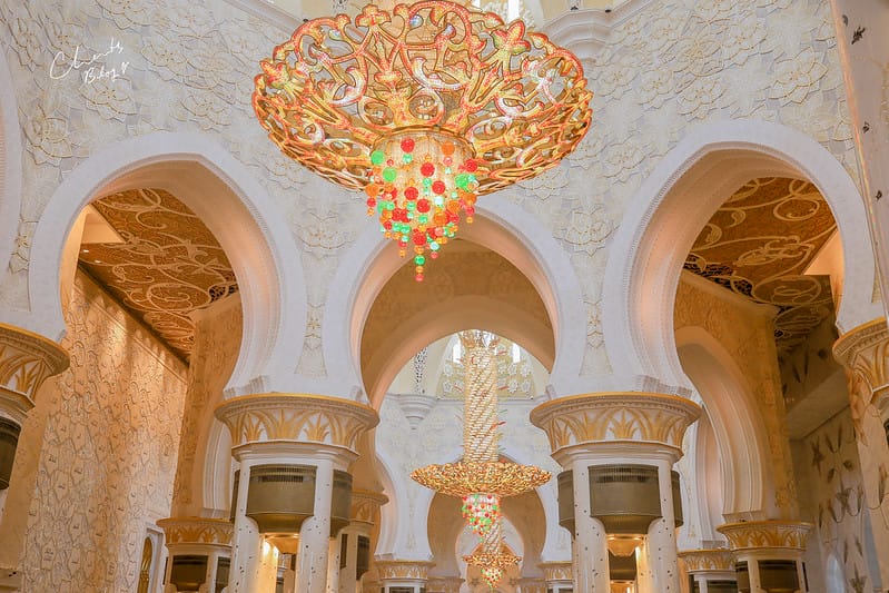ABU DHABI。阿布達比超奢華絕美的全白清真寺جامع الشيخ زايد الكبيرSheikh Zayed Grand Mosque 謝赫扎耶德大清真寺 (文長、照片超多) - 第117張圖 大清真寺