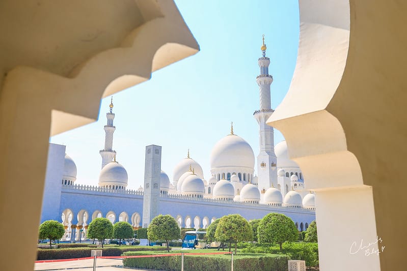 ABU DHABI。阿布達比超奢華絕美的全白清真寺جامع الشيخ زايد الكبيرSheikh Zayed Grand Mosque 謝赫扎耶德大清真寺 (文長、照片超多) - 第10張圖 大清真寺