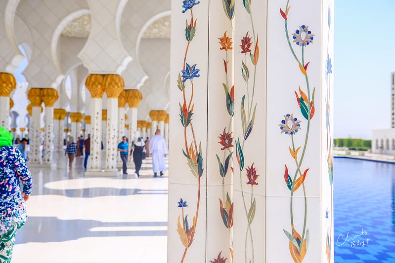 ABU DHABI。阿布達比超奢華絕美的全白清真寺جامع الشيخ زايد الكبيرSheikh Zayed Grand Mosque 謝赫扎耶德大清真寺 (文長、照片超多) - 第127張圖 大清真寺