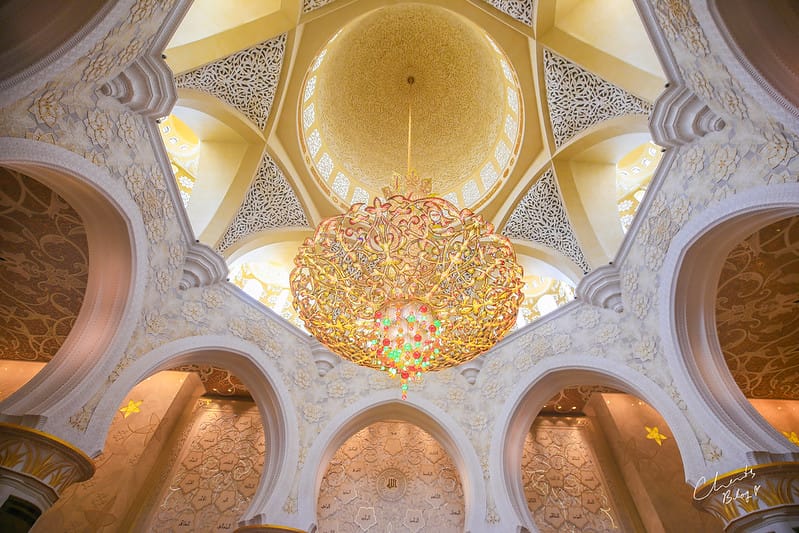ABU DHABI。阿布達比超奢華絕美的全白清真寺جامع الشيخ زايد الكبيرSheikh Zayed Grand Mosque 謝赫扎耶德大清真寺 (文長、照片超多) - 第105張圖 大清真寺