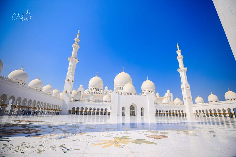 ABU DHABI。阿布達比超奢華絕美的全白清真寺جامع الشيخ زايد الكبيرSheikh Zayed Grand Mosque 謝赫扎耶德大清真寺 (文長、照片超多) - 第39張圖 大清真寺