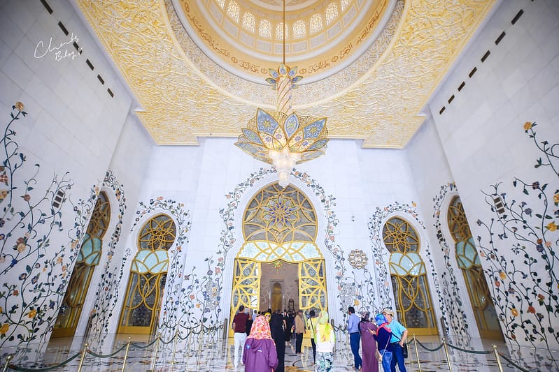 ABU DHABI。阿布達比超奢華絕美的全白清真寺جامع الشيخ زايد الكبيرSheikh Zayed Grand Mosque 謝赫扎耶德大清真寺 (文長、照片超多) - 第100張圖 大清真寺
