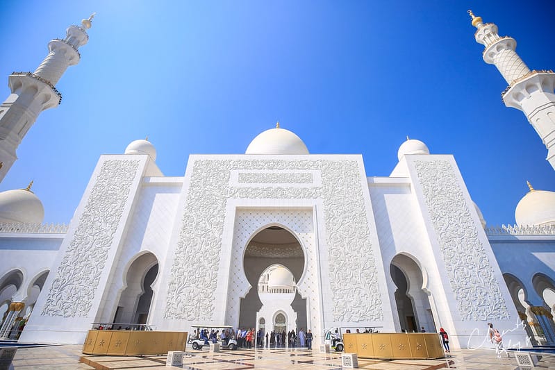 ABU DHABI。阿布達比超奢華絕美的全白清真寺جامع الشيخ زايد الكبيرSheikh Zayed Grand Mosque 謝赫扎耶德大清真寺 (文長、照片超多) - 第16張圖 大清真寺