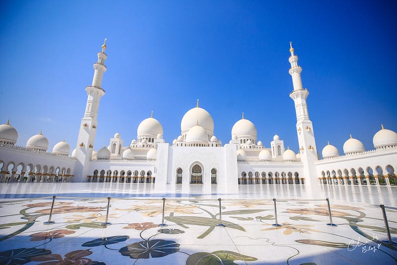 ABU DHABI。阿布達比超奢華絕美的全白清真寺جامع الشيخ زايد الكبيرSheikh Zayed Grand Mosque 謝赫扎耶德大清真寺 (文長、照片超多) - 第26張圖 大清真寺