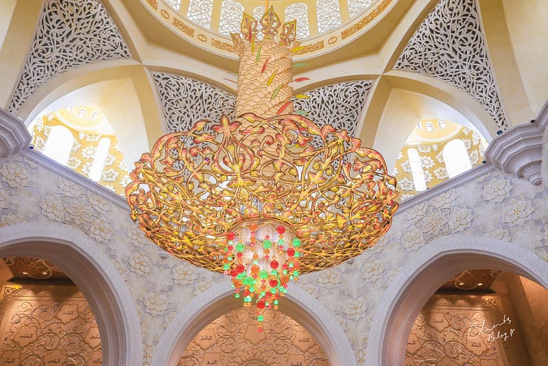 ABU DHABI。阿布達比超奢華絕美的全白清真寺جامع الشيخ زايد الكبيرSheikh Zayed Grand Mosque 謝赫扎耶德大清真寺 (文長、照片超多) - 第106張圖 大清真寺