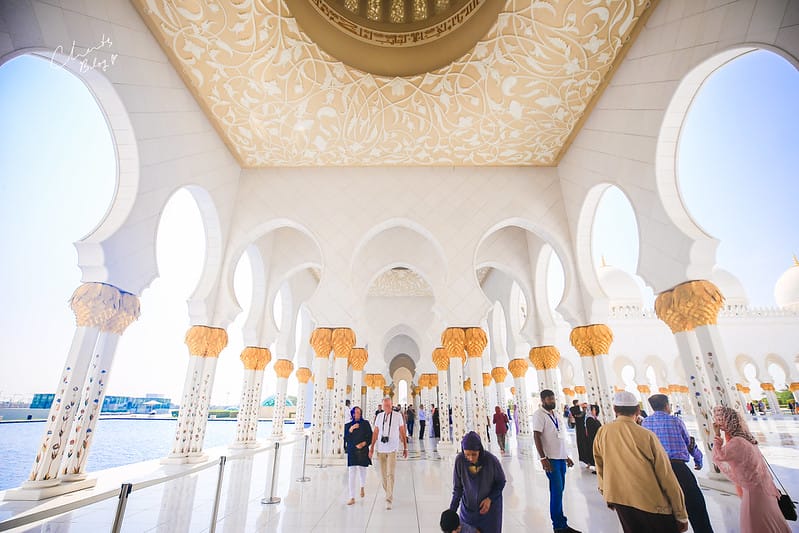ABU DHABI。阿布達比超奢華絕美的全白清真寺جامع الشيخ زايد الكبيرSheikh Zayed Grand Mosque 謝赫扎耶德大清真寺 (文長、照片超多) - 第38張圖 大清真寺