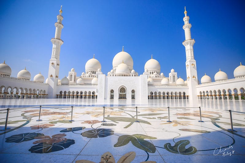 ABU DHABI。阿布達比超奢華絕美的全白清真寺جامع الشيخ زايد الكبيرSheikh Zayed Grand Mosque 謝赫扎耶德大清真寺 (文長、照片超多) - 第25張圖 大清真寺