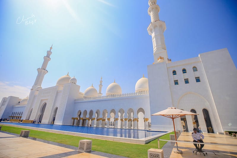 ABU DHABI。阿布達比超奢華絕美的全白清真寺جامع الشيخ زايد الكبيرSheikh Zayed Grand Mosque 謝赫扎耶德大清真寺 (文長、照片超多) - 第131張圖 大清真寺