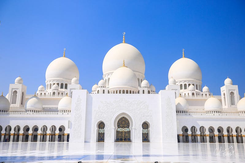 ABU DHABI。阿布達比超奢華絕美的全白清真寺جامع الشيخ زايد الكبيرSheikh Zayed Grand Mosque 謝赫扎耶德大清真寺 (文長、照片超多) - 第28張圖 大清真寺