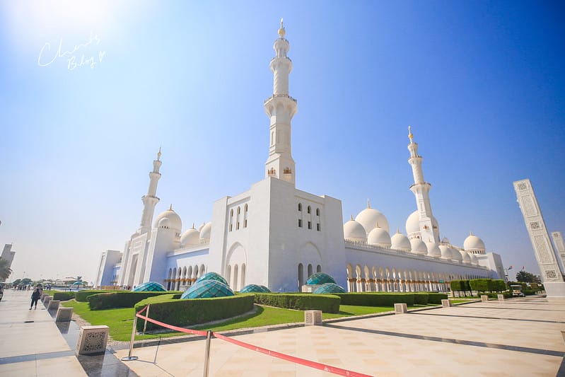 ABU DHABI。阿布達比超奢華絕美的全白清真寺جامع الشيخ زايد الكبيرSheikh Zayed Grand Mosque 謝赫扎耶德大清真寺 (文長、照片超多) - 第12張圖 大清真寺