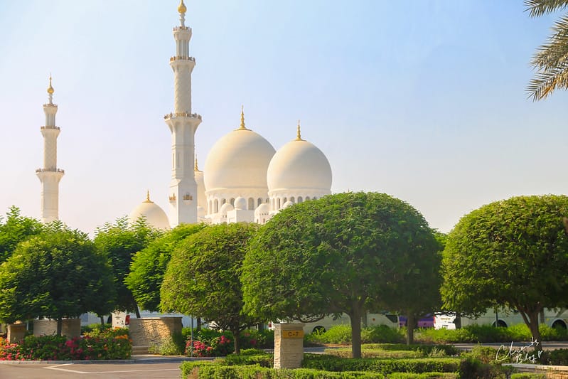 ABU DHABI。阿布達比超奢華絕美的全白清真寺جامع الشيخ زايد الكبيرSheikh Zayed Grand Mosque 謝赫扎耶德大清真寺 (文長、照片超多) - 第5張圖 大清真寺