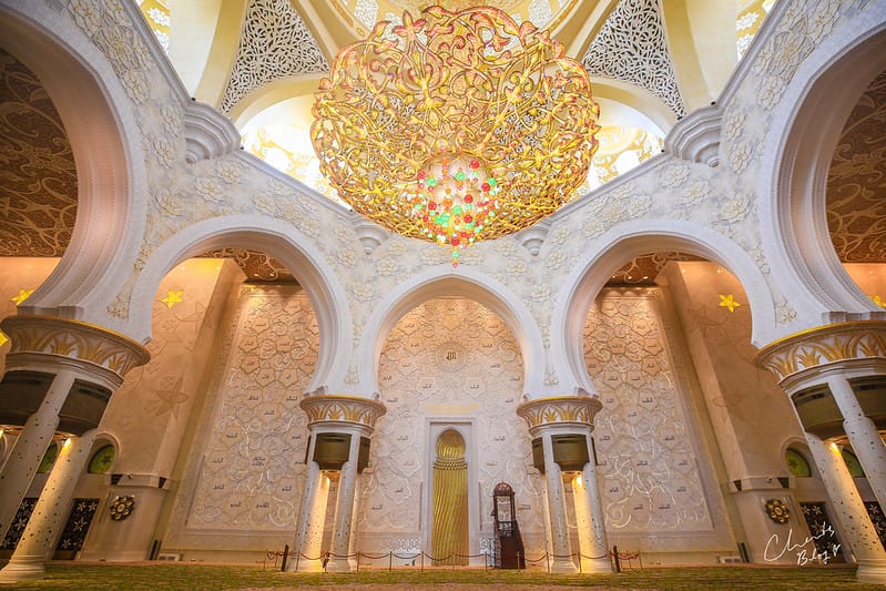 ABU DHABI。阿布達比超奢華絕美的全白清真寺جامع الشيخ زايد الكبيرSheikh Zayed Grand Mosque 謝赫扎耶德大清真寺 (文長、照片超多) - 第104張圖 大清真寺