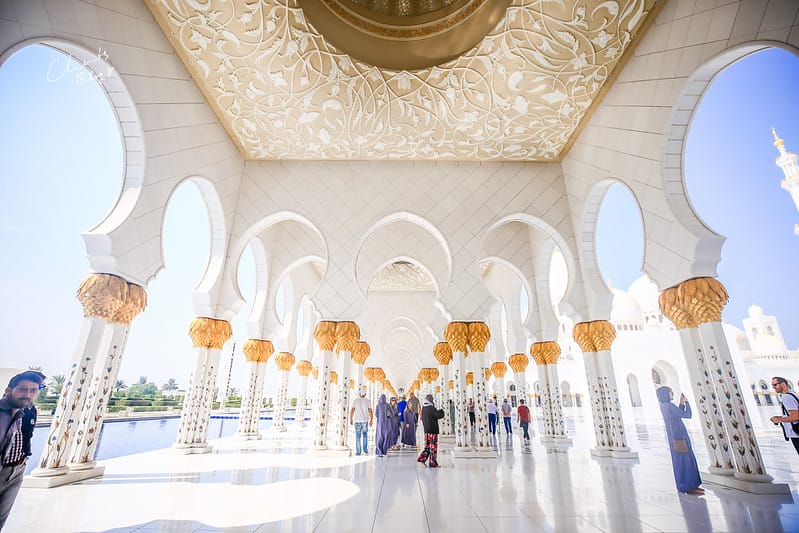 ABU DHABI。阿布達比超奢華絕美的全白清真寺جامع الشيخ زايد الكبيرSheikh Zayed Grand Mosque 謝赫扎耶德大清真寺 (文長、照片超多) - 第49張圖 大清真寺