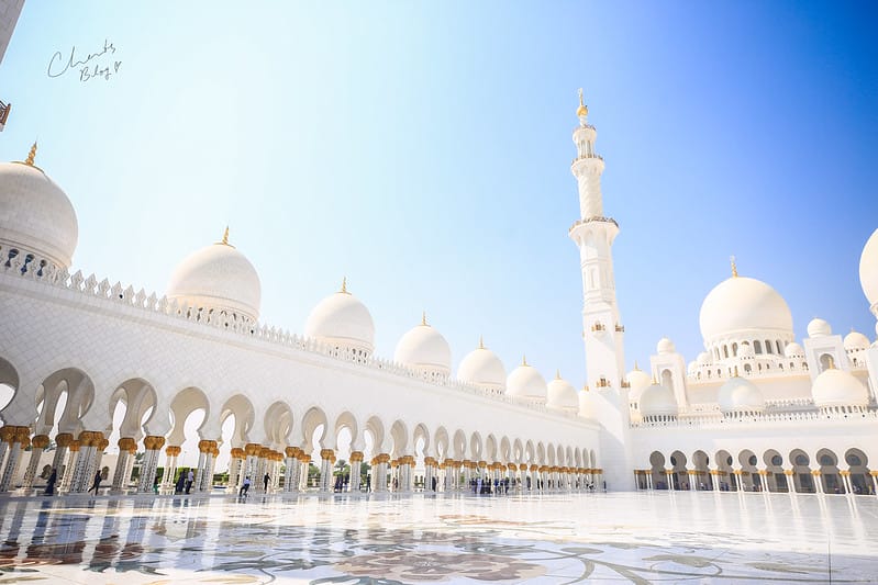 ABU DHABI。阿布達比超奢華絕美的全白清真寺جامع الشيخ زايد الكبيرSheikh Zayed Grand Mosque 謝赫扎耶德大清真寺 (文長、照片超多) - 第42張圖 大清真寺