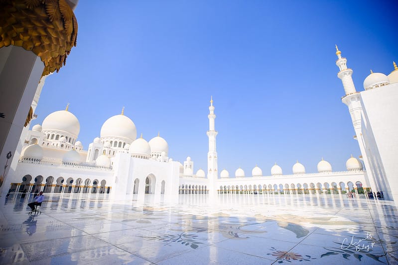 ABU DHABI。阿布達比超奢華絕美的全白清真寺جامع الشيخ زايد الكبيرSheikh Zayed Grand Mosque 謝赫扎耶德大清真寺 (文長、照片超多) - 第52張圖 大清真寺