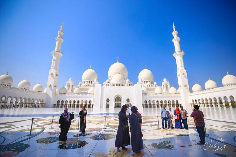 ABU DHABI。阿布達比超奢華絕美的全白清真寺جامع الشيخ زايد الكبيرSheikh Zayed Grand Mosque 謝赫扎耶德大清真寺 (文長、照片超多) - 第24張圖 大清真寺
