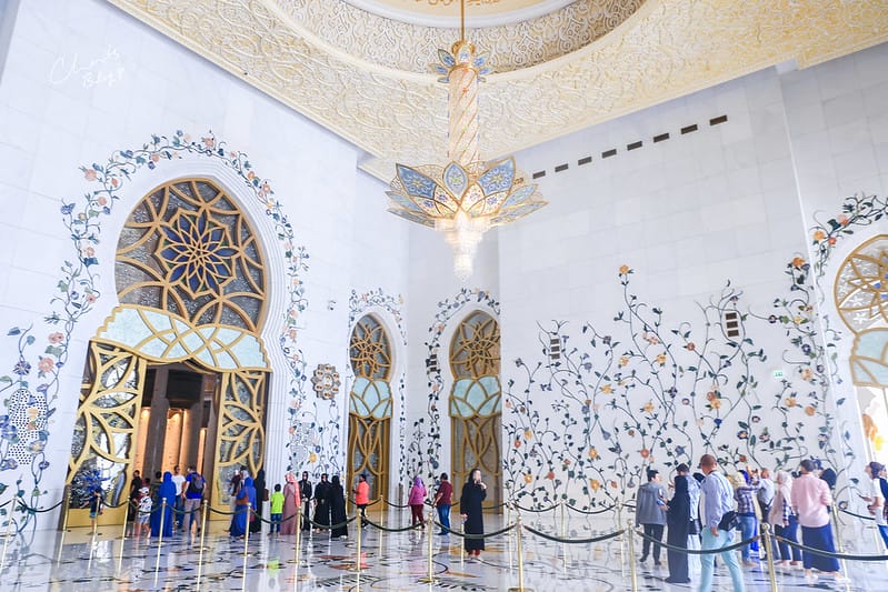 ABU DHABI。阿布達比超奢華絕美的全白清真寺جامع الشيخ زايد الكبيرSheikh Zayed Grand Mosque 謝赫扎耶德大清真寺 (文長、照片超多) - 第88張圖 大清真寺