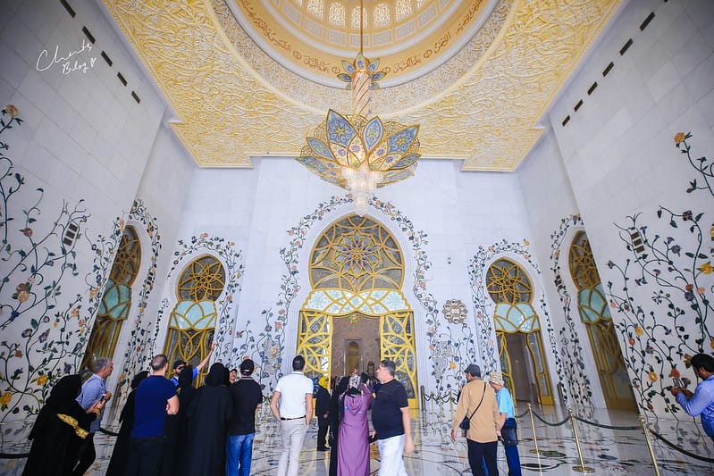 ABU DHABI。阿布達比超奢華絕美的全白清真寺جامع الشيخ زايد الكبيرSheikh Zayed Grand Mosque 謝赫扎耶德大清真寺 (文長、照片超多) - 第89張圖 大清真寺