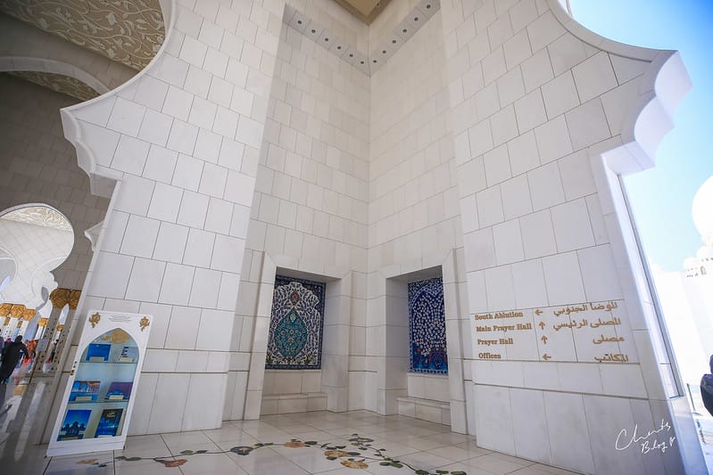 ABU DHABI。阿布達比超奢華絕美的全白清真寺جامع الشيخ زايد الكبيرSheikh Zayed Grand Mosque 謝赫扎耶德大清真寺 (文長、照片超多) - 第22張圖 大清真寺