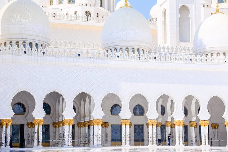 ABU DHABI。阿布達比超奢華絕美的全白清真寺جامع الشيخ زايد الكبيرSheikh Zayed Grand Mosque 謝赫扎耶德大清真寺 (文長、照片超多) - 第69張圖 大清真寺