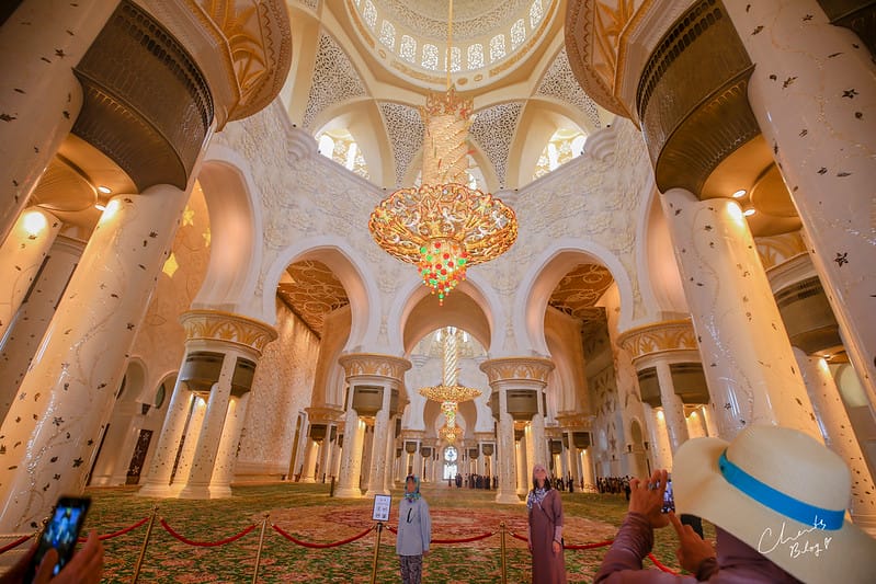 ABU DHABI。阿布達比超奢華絕美的全白清真寺جامع الشيخ زايد الكبيرSheikh Zayed Grand Mosque 謝赫扎耶德大清真寺 (文長、照片超多) - 第118張圖 大清真寺