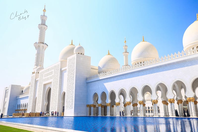 ABU DHABI。阿布達比超奢華絕美的全白清真寺جامع الشيخ زايد الكبيرSheikh Zayed Grand Mosque 謝赫扎耶德大清真寺 (文長、照片超多) - 第14張圖 大清真寺