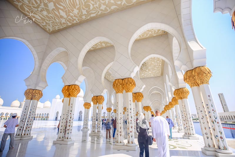 ABU DHABI。阿布達比超奢華絕美的全白清真寺جامع الشيخ زايد الكبيرSheikh Zayed Grand Mosque 謝赫扎耶德大清真寺 (文長、照片超多) - 第125張圖 大清真寺