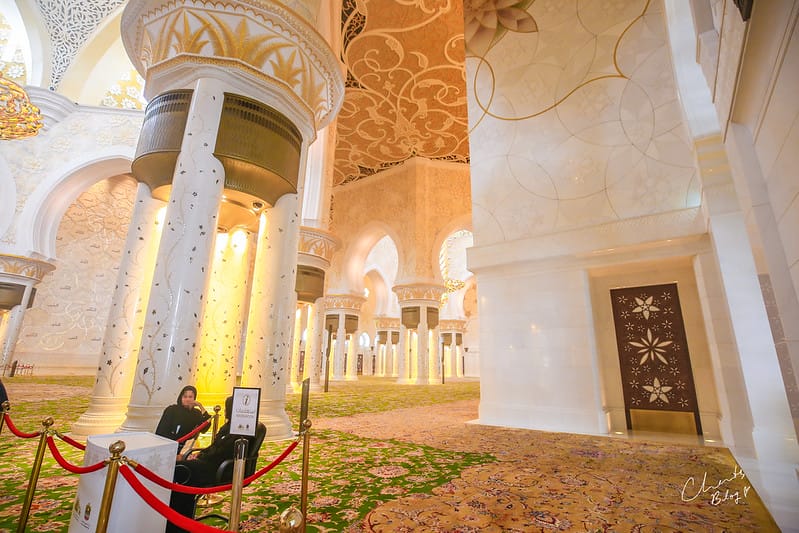 ABU DHABI。阿布達比超奢華絕美的全白清真寺جامع الشيخ زايد الكبيرSheikh Zayed Grand Mosque 謝赫扎耶德大清真寺 (文長、照片超多) - 第112張圖 大清真寺