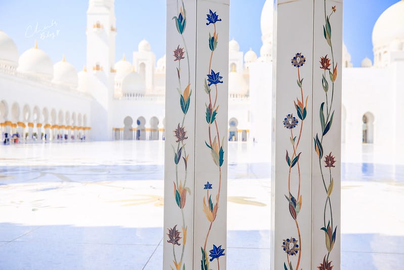 ABU DHABI。阿布達比超奢華絕美的全白清真寺جامع الشيخ زايد الكبيرSheikh Zayed Grand Mosque 謝赫扎耶德大清真寺 (文長、照片超多) - 第40張圖 大清真寺