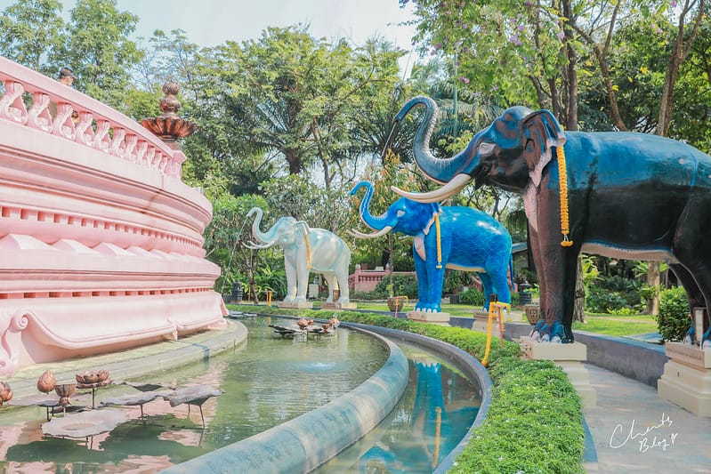 BKK。曼谷超粉紅、超夢幻的網紅打卡景點Erawan Museum三頭象博物館 (圖多) - 第105張圖 1J6A7102-2拷貝