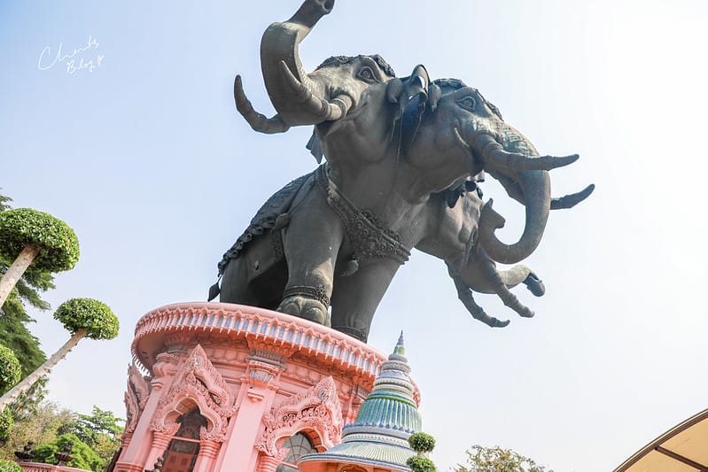 BKK。曼谷超粉紅、超夢幻的網紅打卡景點Erawan Museum三頭象博物館 (圖多) - 第9張圖 1J6A6919-2拷貝